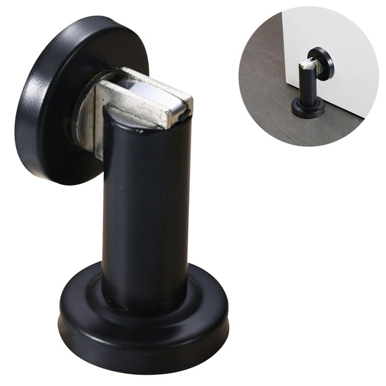 Magnetic Door Catchers 1 PCs Black - Magnetic Door Stopper