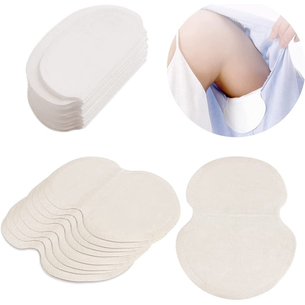 ZHAOCHENG 24 parches antitranspirantes para las axilas, desodorante absorbente ultrafino y cómodo, accesorio personal de verano para axilas sanas, adecuado para hombres y mujeres (color de piel)