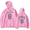 Pink, variant on Kehlani 8 Merch Hoodie, pullover, unisex, fashionable, casual, streetwear, sports shirt