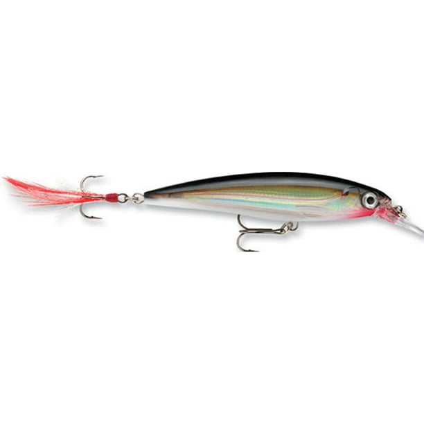 Rapala X-Rap 08 Jerkbait Fishing Lure 3 1/8" 1/4oz Silver - Walmart.com ...