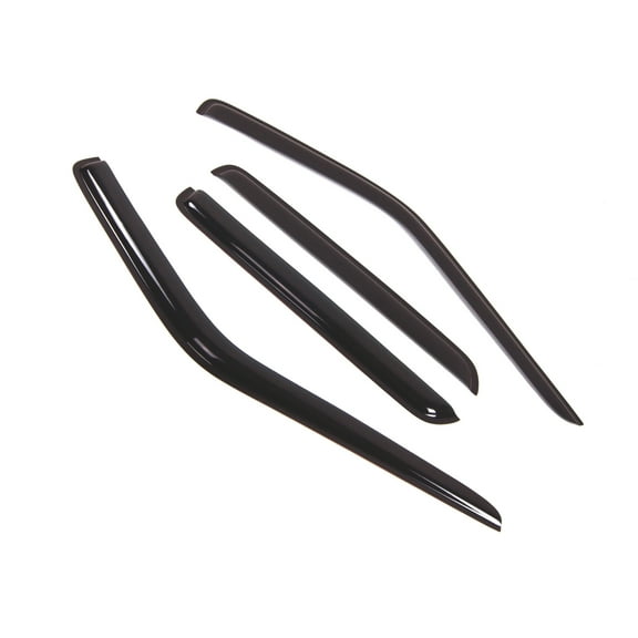 TuningPros Outside Mount Window Visor Deflector Smoke Tinted 4 Pcs Set For 1997-2004 Infiniti QX4