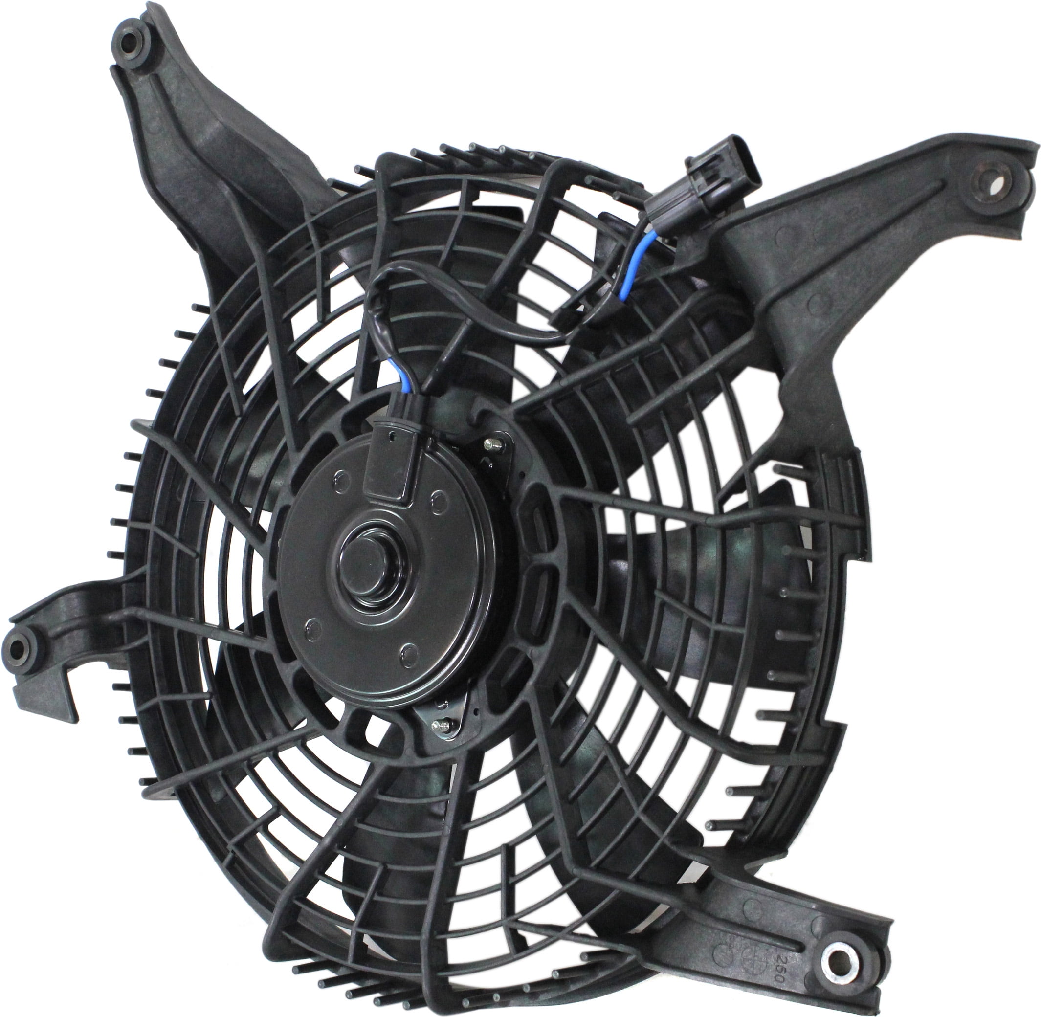 Replacement M190924 Cooling Fan Assembly Compatible with 2001-2003 Mitsubishi Montero A/C Condenser