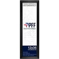 thumbnail image 2 of PictureFrameFactoryOutlet 12 x 36 Picture Frame 1.25 Inch Wide Black Flat Moulding, 2 of 4
