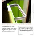 thumbnail image 3 of GIXUSIL Family Mini Portable No Folding Storage Outdoor RV Trash Can in the Kitchen Under The Sink Door Hanging Trash Bag Holder, Can Be Used for Home Desktop Compost Garbage Trash Bag Holder, 3 of 7
