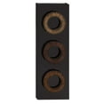 thumbnail image 2 of Benzara 70979 Unique And Captivating Wood Glass Wall Plaque, 2 of 2