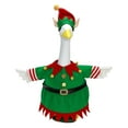 thumbnail image 6 of FastXmas Christmas Porch Goose Outfits Decorations,Christmas Goose Clothing Set Including 1x Cloth 1x Hat 1x Candy-shaped Cane 1x Candy Bag,Xmas Style Porch Goose Costume for Geese Patio Yard Decor, 6 of 9