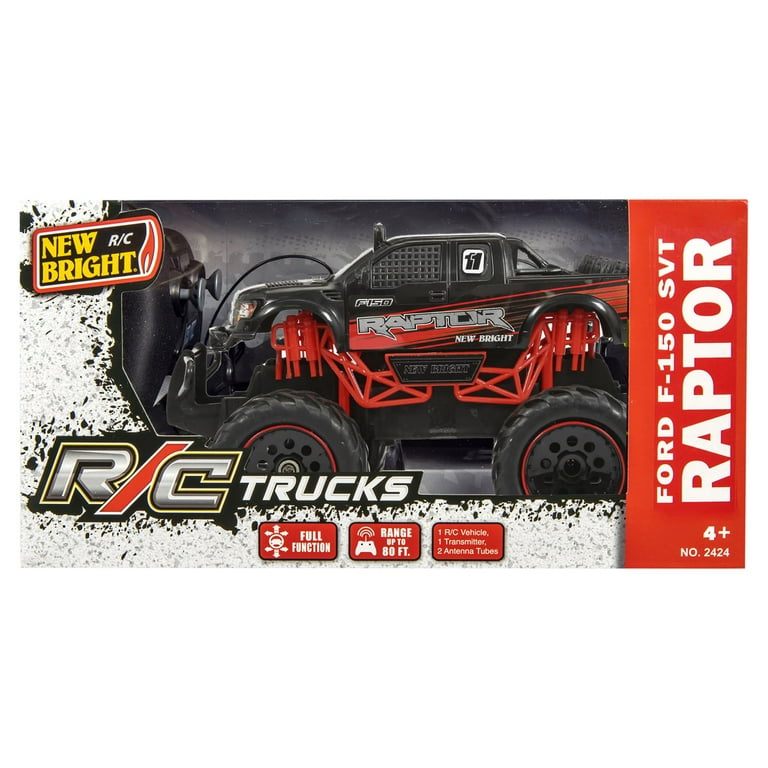 1:24 Scale RC FF Truck Ford Raptor Silver Ages 4 Years and up