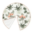 thumbnail image 3 of Bingfone Christmas Tree Skirt Mat Christmas Decoration Interior -Vintage Palm Trees, 3 of 8