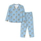 thumbnail image 1 of Fotbe Corgi Dog Conjunto de Pijama de Manga Larga para Mujer con Estampado, Ropa de Dormir de 2 Piezas, Conjunto de Casa Suave y Cómodo con Bolsillos-X-Large, 1 of 7