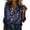 ZA-Multicolor—Tops for Women, variant on Button Down Shirts for Women Leopard Print Long Sleeve Blouses Dressy Casual Collared Blouse Business Work Outfits Multicolor XL