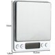 thumbnail image 2 of Balanza digital / Balanza de cocina 0,01 g-500 g Plata s202412248188, 2 of 5