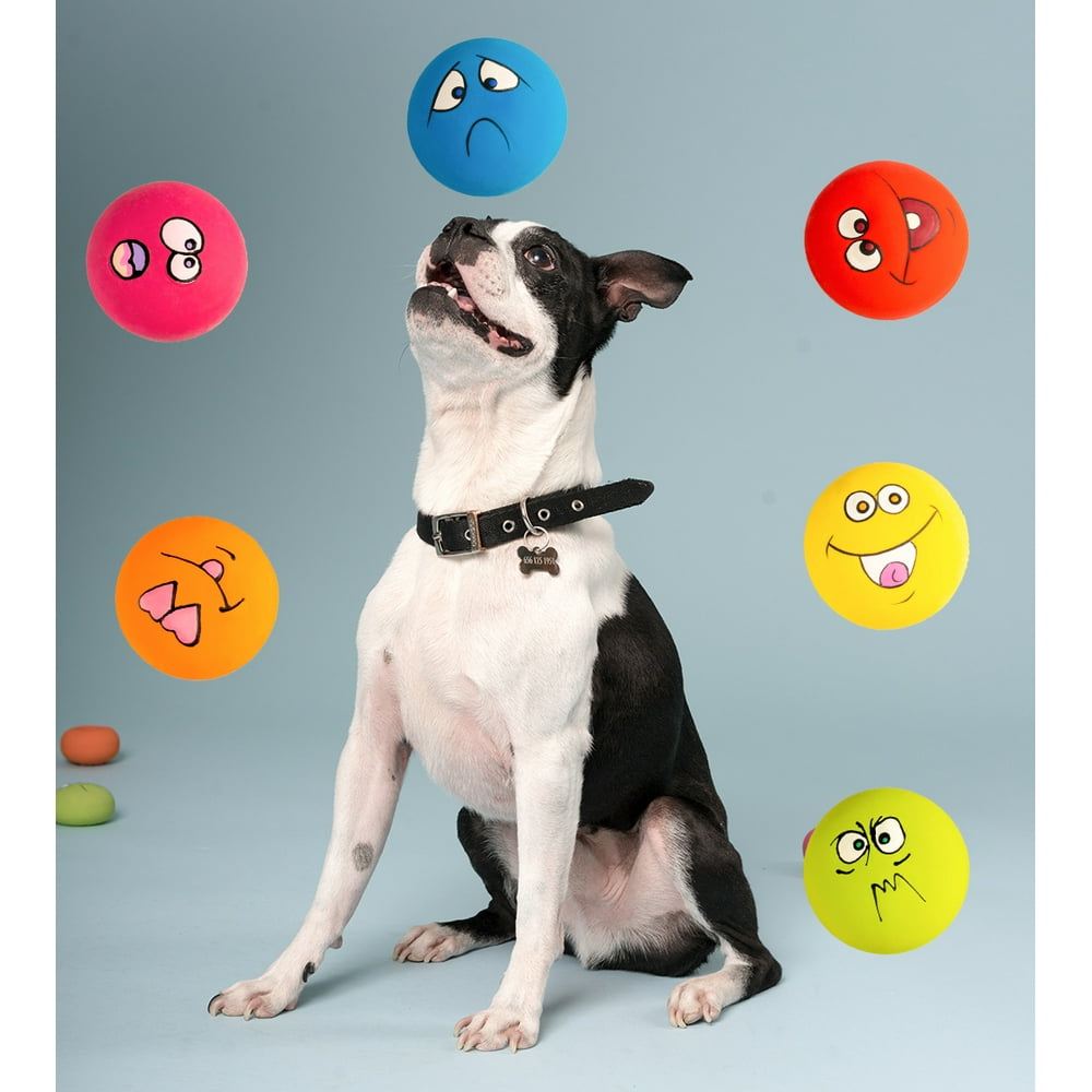 Latex Dog Squeaky Toys Rubber Soft Dog Toys Chewing Squeaky Toy Fetch