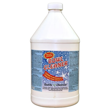 High power acid super-emulsion Bowl Cleaner - 1 gallon (128 (Best White Wall Cleaner)