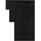 thumbnail image 2 of Juego de toallas Utopia Towels, 8 piezas, 100% algodón hilado en anillos, negro, 2 of 7