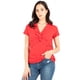 thumbnail image 1 of Blusa manga corta con nudo al frente, 1 of 5
