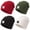 Black, White, Green, Red, variant on 4 Pack Beanie Hats for Men Women, Unisex Knitted Hat with Smile Face, Soft Warm Winter Thick Cuffed Knit Hat for Gifts