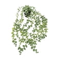 thumbnail image 3 of Bgsha Artificial Green Hanging Vine Potted Plant In/outdoor Shelf Decor With Pot, 3 of 9