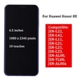 thumbnail image 2 of LCD Screen With Frame for Huawei Honor 8x, 2 of 5