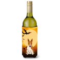 thumbnail image 1 of Halloween Bull Terrier Bouteille de Vin Rouge & Blanc Beverge Isolant Hugger, 1 of 1