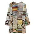 thumbnail image 4 of Mahjong Long Sleeved Dress women"s fashion dresses Clothing Dress woman, 4 of 4