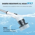 thumbnail image 2 of Cepillo Electrico para Baño Limpieza, Cepillo Giratorio con 9 Cabezales De Limpieza, Ipx7 Impermeable, Mango Ajustable, 90 Min De Duración, Electric Spin Scrubber para Bano, Piso, Cocina, 2 of 4
