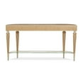 thumbnail image 4 of Michael Amini Villa Cherie Wood & Glass Console Table - Caramel, 4 of 8
