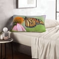 thumbnail image 6 of Cauagu A monarch butterfly Print Pillow Covers with Envelope Closure,1PC Pillow Cases Decorative Pillow Case for Bed & Couch, Pillows Not Included-20"x30", 6 of 6
