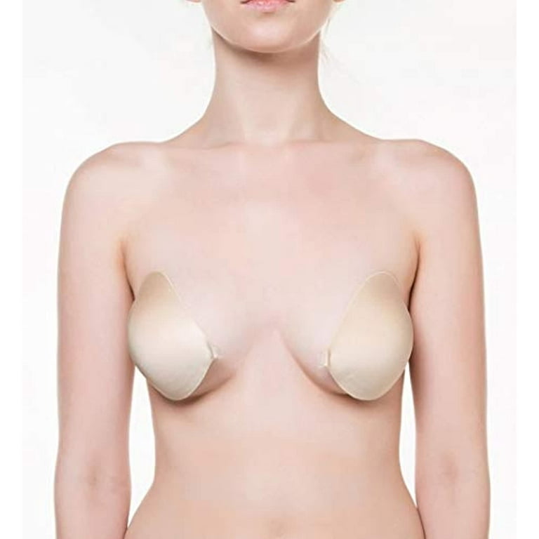 nubra women's seamless push up bra, nude, a 