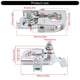 thumbnail image 3 of Vehicle Battery Terminals Replacement Negative Side Negative Battery Terminals for Better Car Electrical performances 1 Pair, 3 of 5