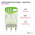 thumbnail image 2 of NOVAtest Pruebas Antidoping Para Detección De Drogas 3 en 1, 2 of 7