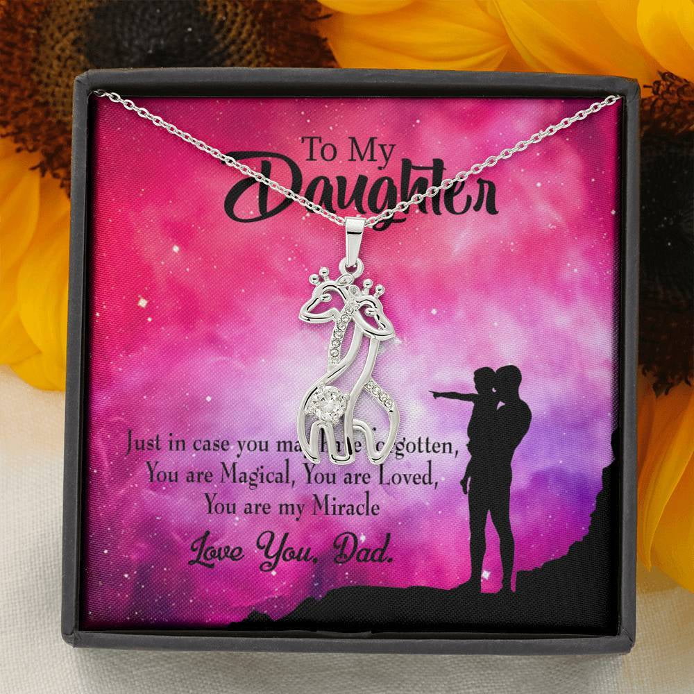 Giraffe charm necklace best sale
