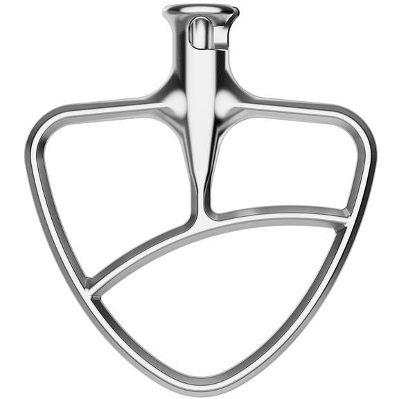 TOCOKEID 4.5-5 Qt Stainless Steel Paddle Flat Beater for KitchenAid Stand Mixer, Fits Tilt-Head Models, Dishwasher Safe