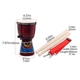 thumbnail image 4 of Tambor Djembe africano Soidarity de 4 pulgadas Accesorios para instrumentos musicales, 4 of 6