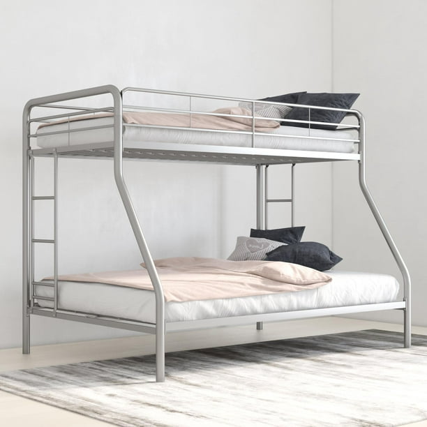 Dhp twin over full metal bunk bed frame, multiple colors   Walmart 