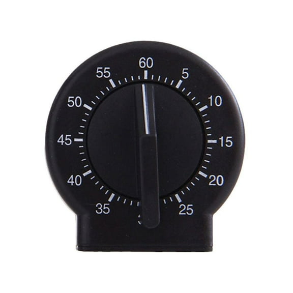 1Pc No Battery Required Timer Loud Sound Plastic Wide Supplies Timer Minutes Timer 60 U7R7 Usage Cooking