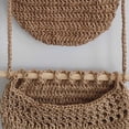 thumbnail image 5 of Oenbopo Hanging Fruit Basket, Handmade 3 Tier Woven Jute Wall Basket for Organizing,Hanging Produce Basket Fruit Vegetable Storage for Kitchen, Bedroom, 5 of 6