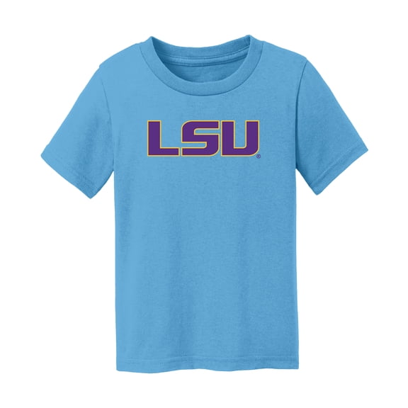 Toddler Chad & Jake Light Blue LSU Tigers Logo T-Shirt