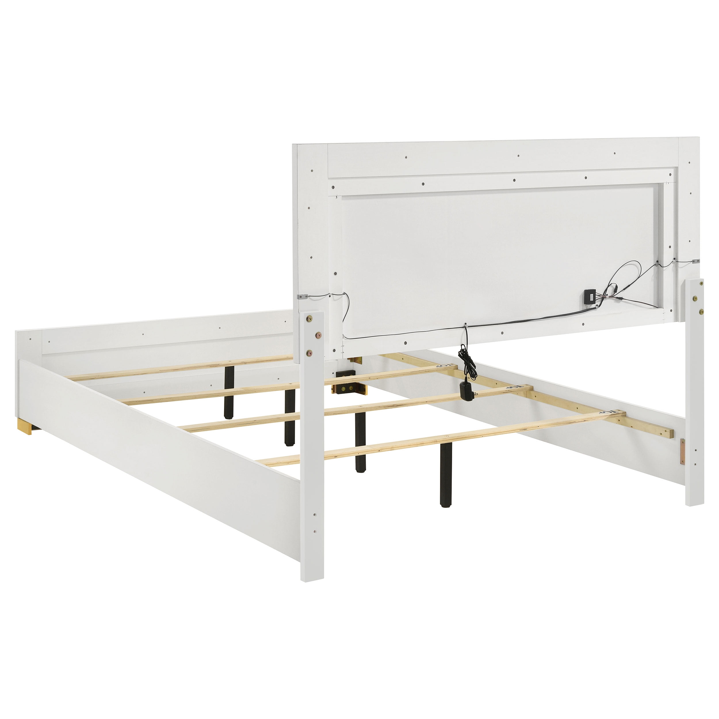 箱馬 ヒノキ ホワイト ４個セット Marceline 4-piece Queen Bedroom Set White - Walmart.com