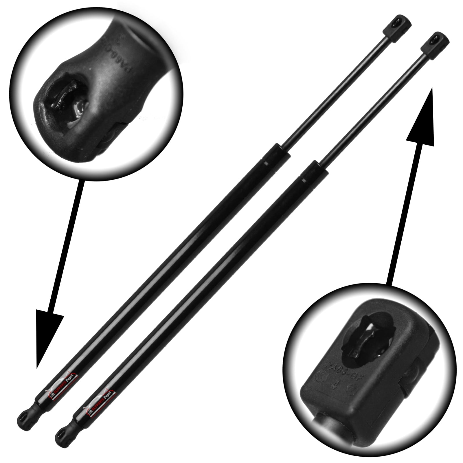 Qty 2 Fits Edge 2015 to 2018 Liftgate Lift Supports W/O Power Gate Made ...