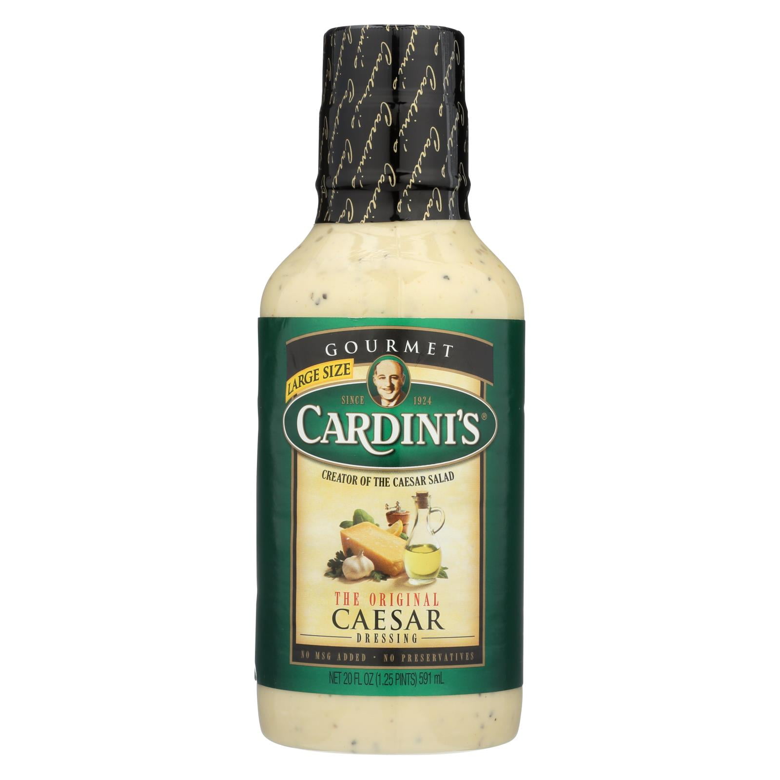 (Case of 6 )Cardini's Caesar Salad Dressing 20 fl oz