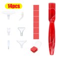 thumbnail image 1 of Cuadros Decorativos Juego de bolígrafos de punta de dos cabezales para dibujo de diamantes 5D (rojo) Ehuebsd embutido en tela, 1 of 1