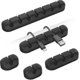 thumbnail image 1 of Organizador de cables adhesivo de 5 piezas para escritorio (7-5-3-1-1 ranuras) (gris), 1 of 4