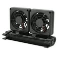 thumbnail image 1 of Aquarium Fan,Mini Double Head Adjustable Fish Tank Chiller Fish Tank Fan Ultra Responsive, 1 of 8