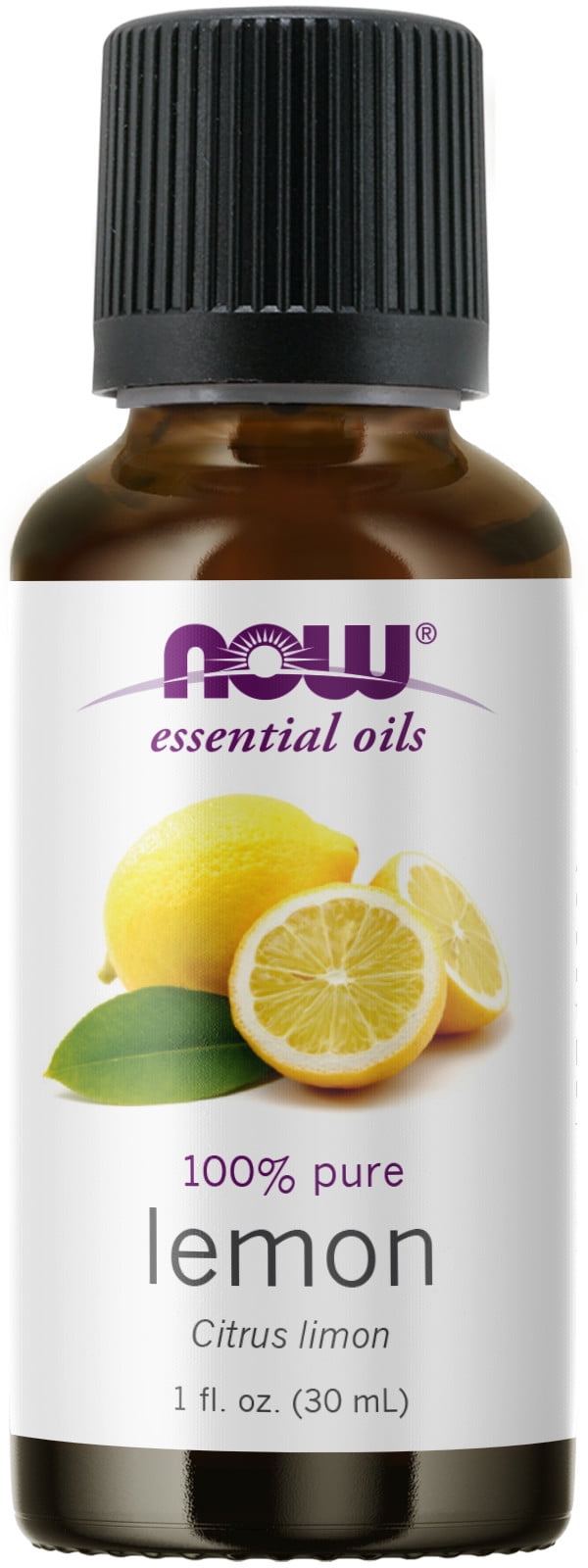 NOW Essential Oils, Lemon Oil, Cheerful Aromatherapy Scent, Cold