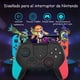 thumbnail image 2 of Mando inalámbrico para Nintendo Switch, con turbo, eje giroscópico y doble vibración, para Nintendo Switch/Switch Lite/Switch OLED/PC, 2 of 6