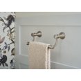thumbnail image 2 of Moen YB6486NL Belfield 9-Inch Bathroom Hand Towel Bar, 24, Polished Nickel, 2 of 5