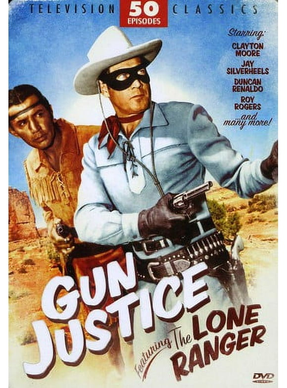 Gun Justice-Featuring The Lone Ranger-50 Episode (DVD), Mill Creek, Drama