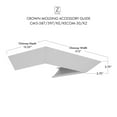 thumbnail image 5 of ZLINE Crown Molding Profile 3 for Wall Mount Range Hood (CM3-587/597/KE/KECOM-30/KZ), 5 of 9