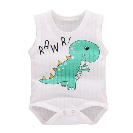 

Toddler Girls Bodysuits Letter Printed Sleeveless Cotton Daily Kids Children Clothes Cartoon Trendy Soft Cute Outwear Streetwear Spring Summer Rompers Jumpsuits