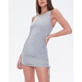 thumbnail image 2 of Nituyy Women Solid Color Bodycon Drawstring Sleeveless Dress, 2 of 4